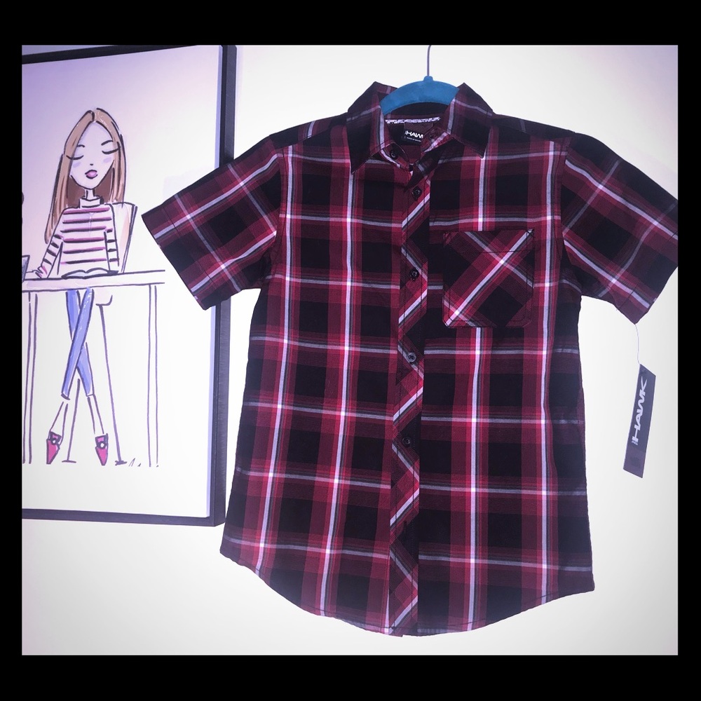 🦋Tony Hawk 🥇skate button dawn shirt